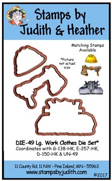 DIE-49 Lg. Work Clothes Die Set